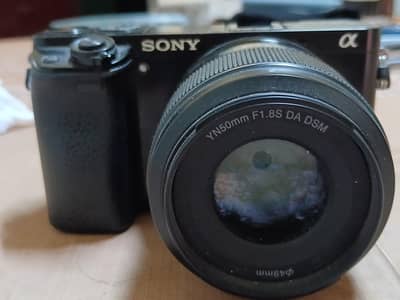 Sony a6000 with 50mm 1.8 Autofocus Lens.