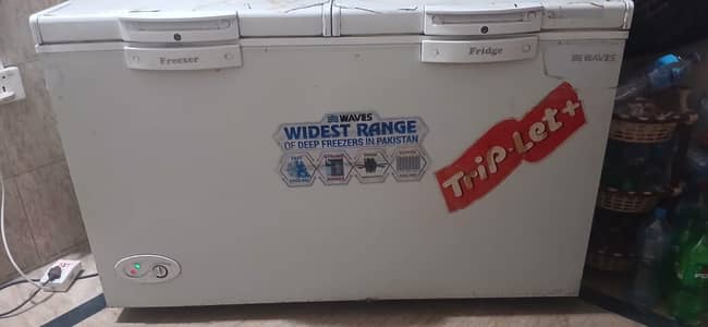 waves deep freezer
