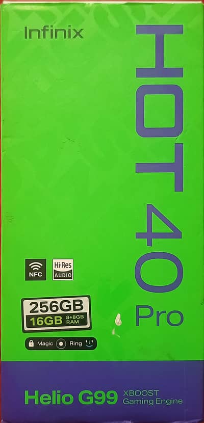 used pta approved Infinix Hot 40 pro