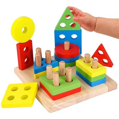 Lewo Wooden Puzzle Toddler Toys