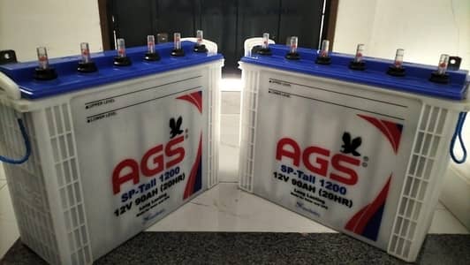 Two SP tall batteries in excellent condition