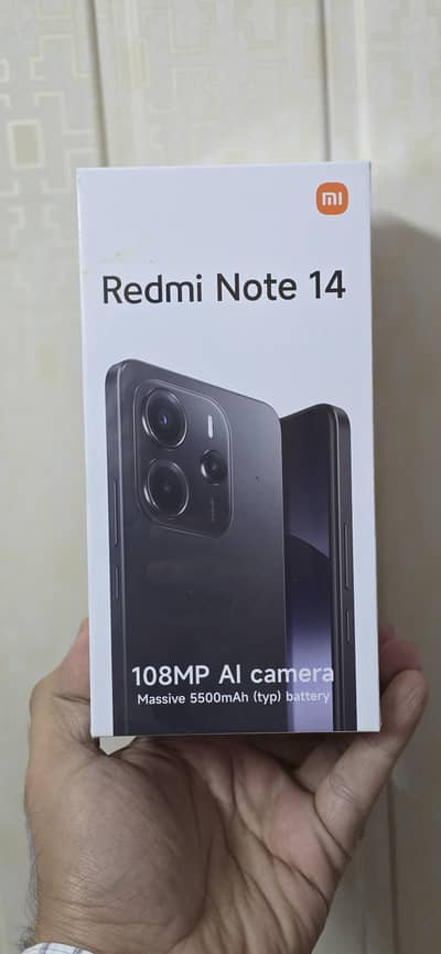 Xiaomi Redmi Note 14 256gb Box Packed
