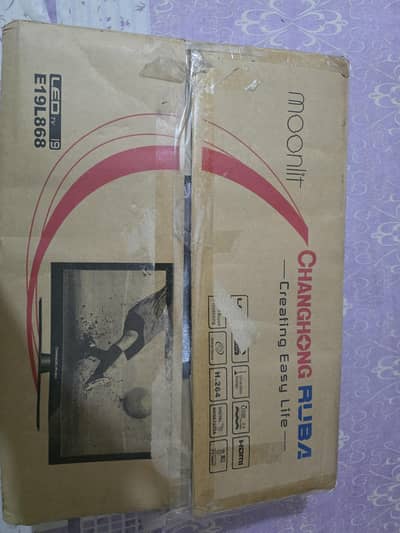 LED TV 19 inch - Cable & HDMI Supported
