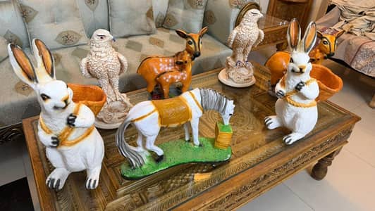 6 Animal Sculpture