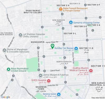North Karachi Sector 11A, 240 Square Yard 60 Feet Road House For Rent
