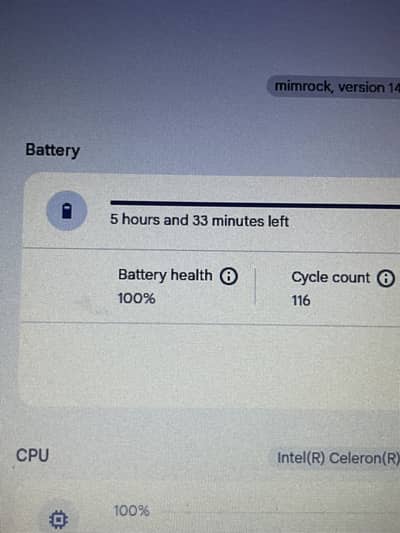 HP chromebook