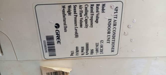 Gree ac 1.5 ton good condition