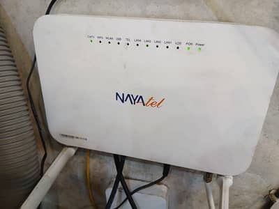 nayatel router connection ke sath 18000. @connection no 15000