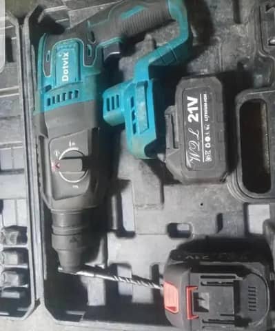 Dotvix 21V Cordless Drill Machine With Battery Charger and Box