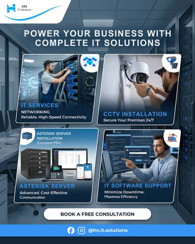 CCTV Cameras | Networking | IT Support Services