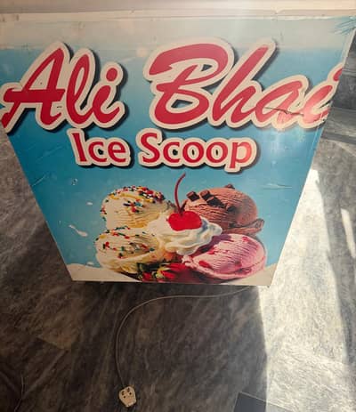 company varioline fridge for ice cream.