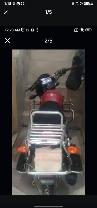 Suzuki tail stand