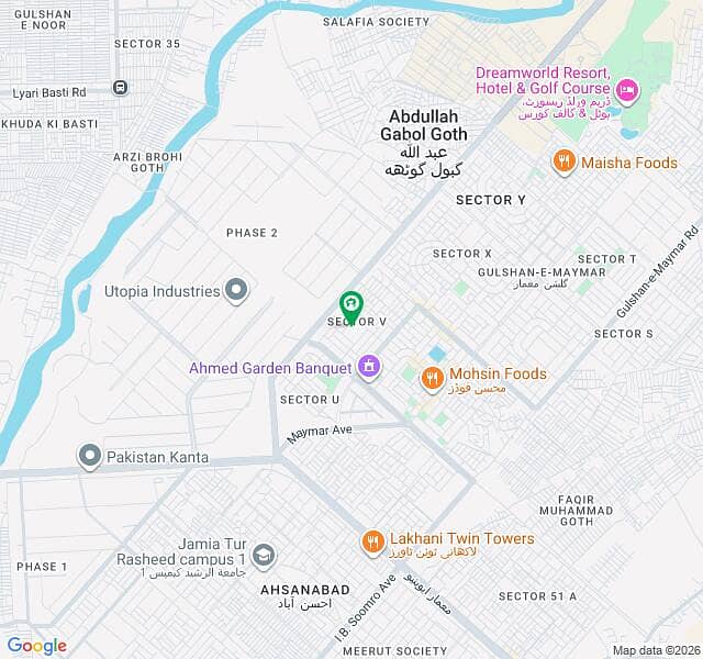 Ideal Location Corner Plot Gulshan E Maymar 0