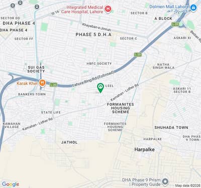 Residential Plot Of 10 Marla For Sale In DHA Phase 5 - Block M Extension