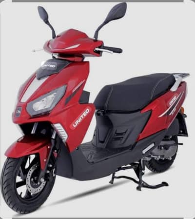 Unaited scooty 100cc 2025 model.