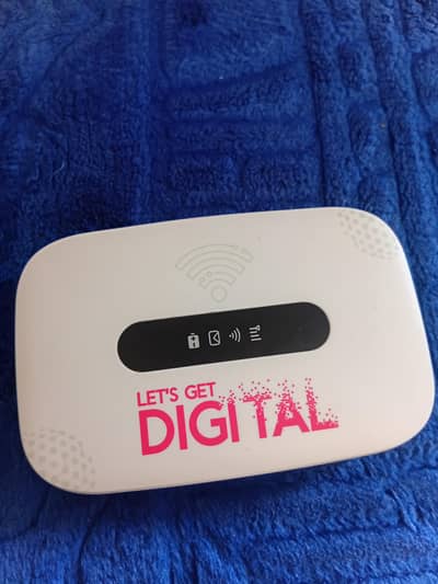 almost new zong 4g device