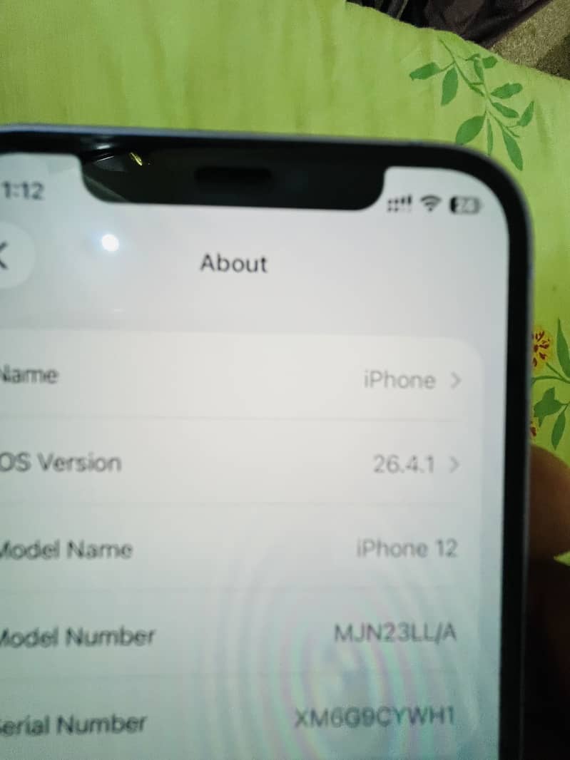 Apple iPhone 12 Purple 128GB PTA Approved  | Iphone 5
