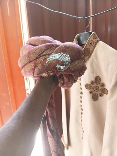 shrwani mukmal set khosa kola