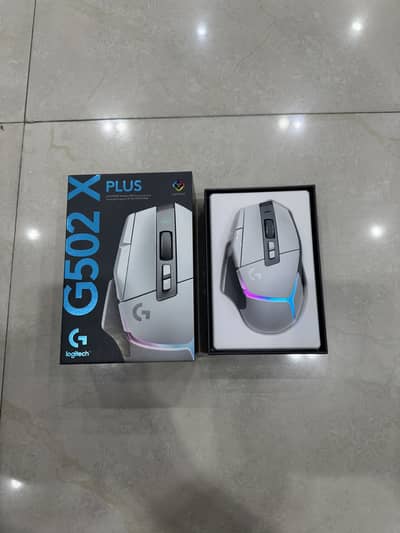 Logitech mouse g502x plus white