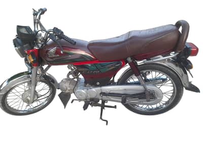 Honda CD 70 2022 Model Single Hnaded Used