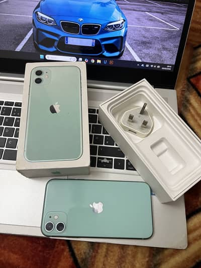 Iphone11 Pta Approved With Box Charger.