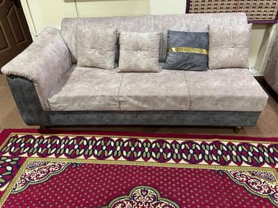 7 seater L shape sofa master molty foam