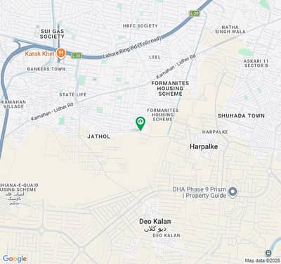 Residential Plot Sized 3 Marla Available In Formanities Housing Scheme - Block BB