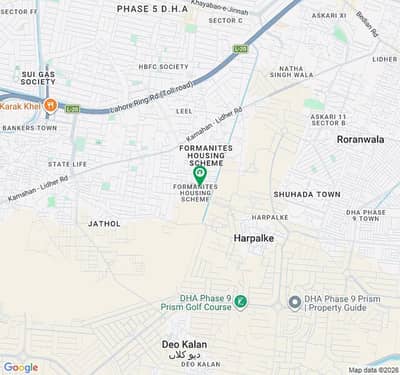 Ready To Buy A Residential Plot In Formanites Housing Scheme - Block M Lahore