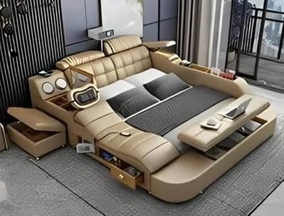 elegant smart bed-multifunction bed-smart bed-massager bed