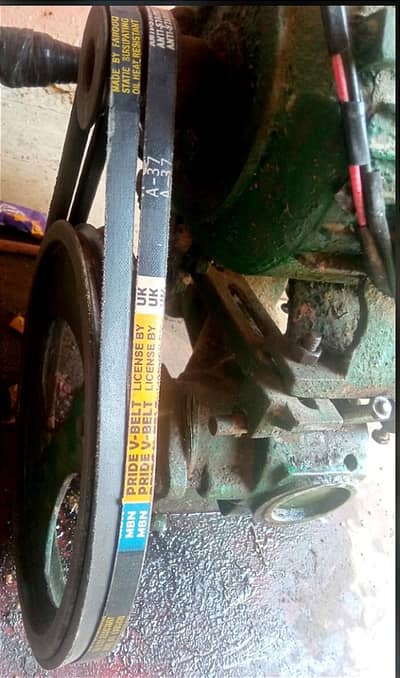 1 HP dubal beld motar  & pump Runing condition best working