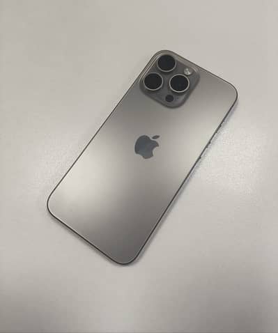 iPhone 15 Pro Max – PTA Approved - Natural Titanium
