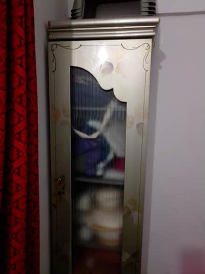 almari 3 door divider 2 door for sale