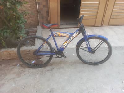 BLUE COLOUR CYCLE CHALNE ME ALL OK CONDITION APKE SAMNE