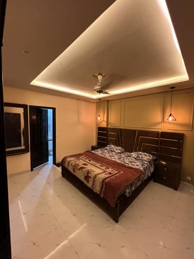 1 Bedroom VIP Full furnish flat per day available in Bahria town Lahore 0300 4561276
