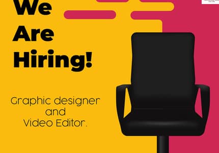 We Are Hiring Graphic Designer + Video Editor roles (Female)