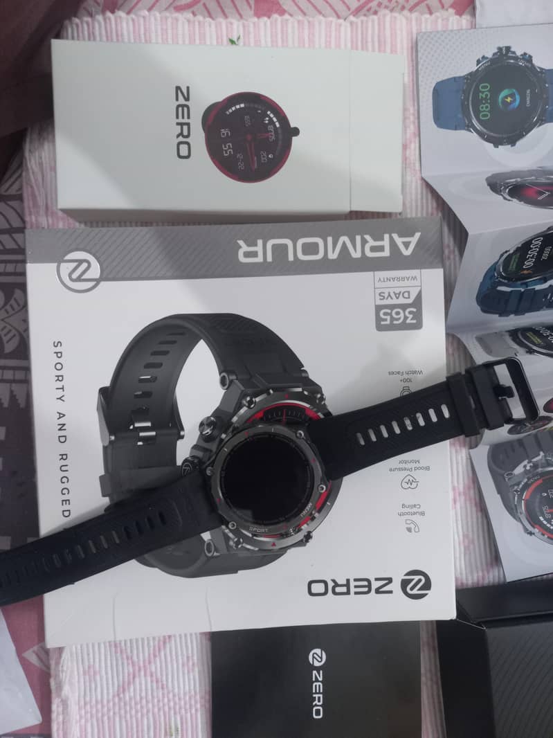 Zero Armour Smart Watch - Bluetooth Calling 5