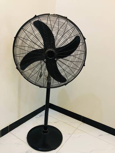 black fan