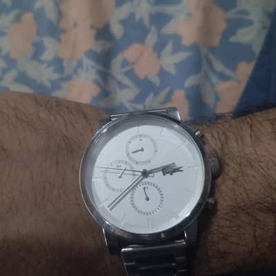 Men's Replay stainless steel chronograph watch