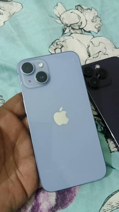 Apple iPhone 14 128gb jv 100% bh in warranty