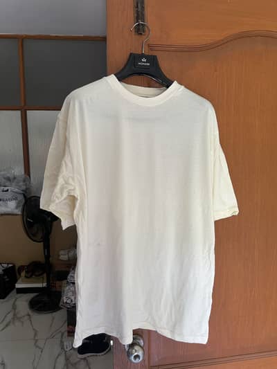 T shirts oversized drop shoulder solid