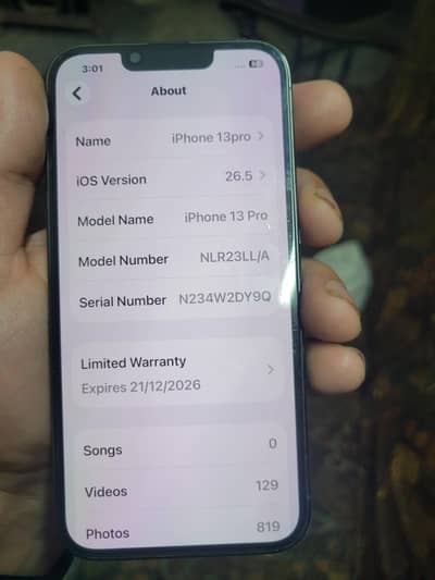 iphone 13 pro 128gb non pta fu