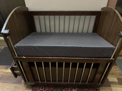 Wooden Baby Cot