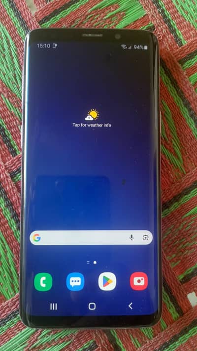 Samsung Mobile S9 6/64 sheed and pin dod