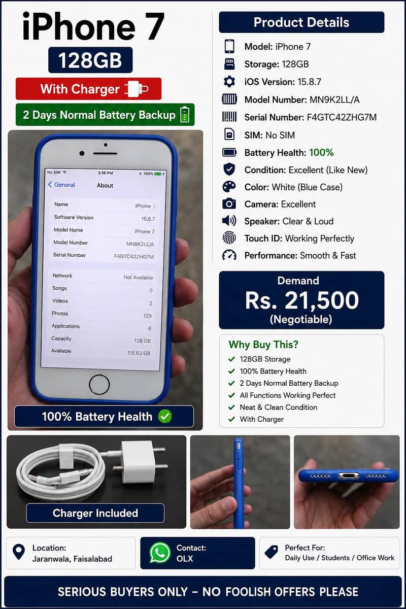 Apple iPhone 7 0