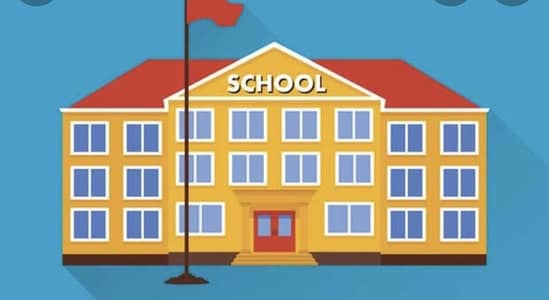 Running school building