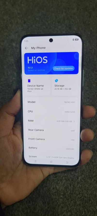 Tecno Spark 40 Pro Plus 8gb 256gb