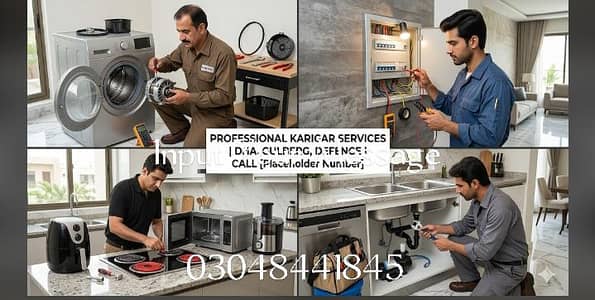 All-in-One Karigar:Electrician,Plumber&Home Appliances Repair