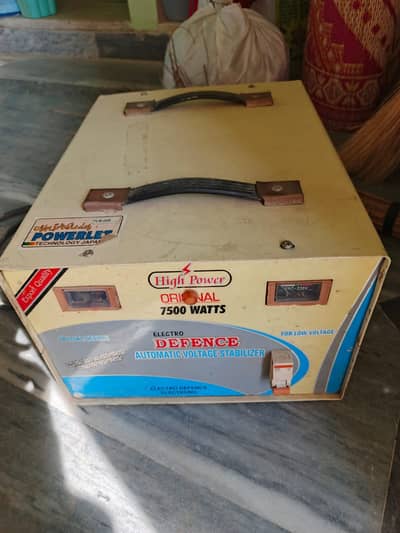 7500W Automatic Voltage Stabilizer – Heavy Duty