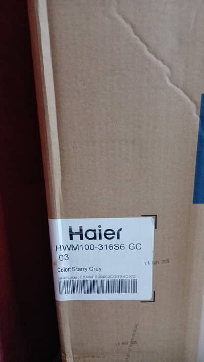 Haier Automatic Machine- HWM-100-316S6 GC O3
