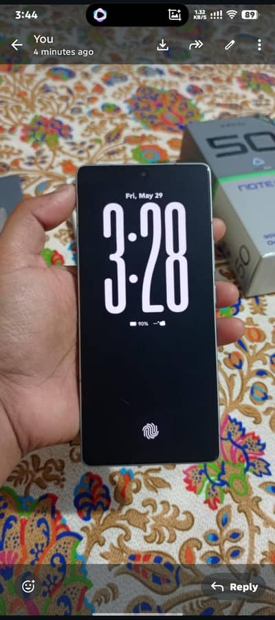 Infinix Note 50 Pro  10 month warranty